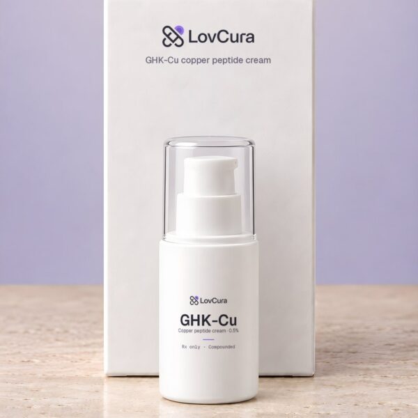LovCura GHK-Cu (Copper peptide cream · 0.5%), illustrative product photo