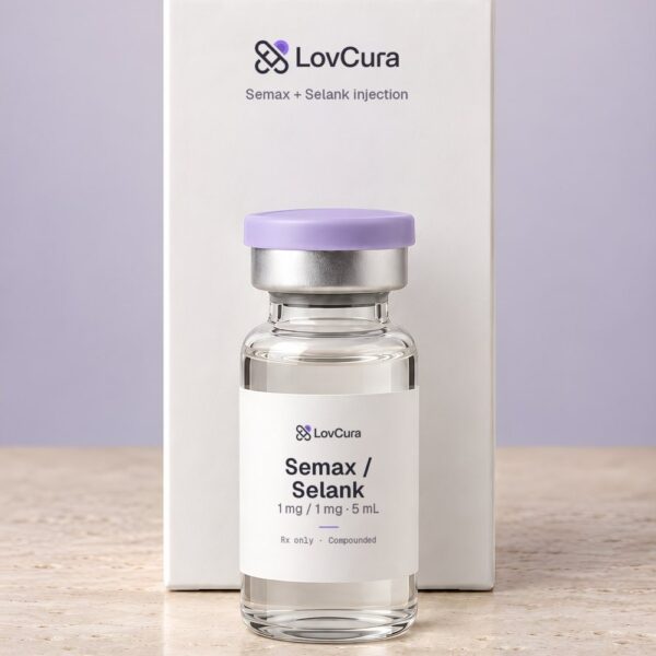 LovCura Semax / Selank (1 mg / 1 mg · 5 mL), illustrative product photo