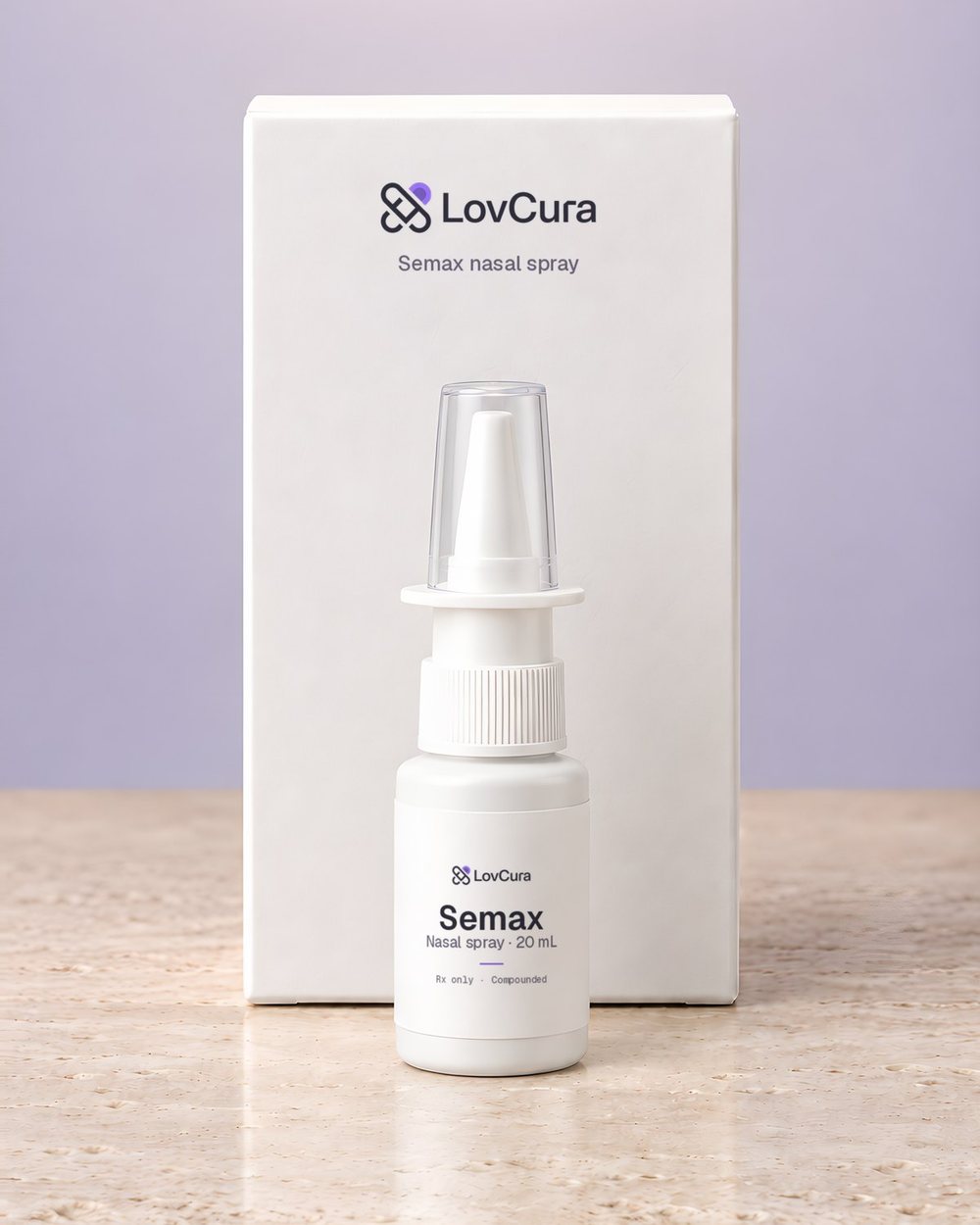 LovCura Semax (Nasal spray · 20 mL), illustrative product photo